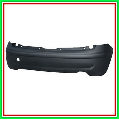 Paraurti posteriore nero fiat - paraurti,