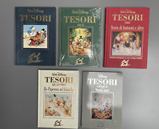 N.5 Volumi Tesori Disney Carl Barks ottimo++