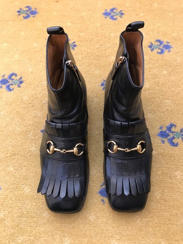 Gucci chelsea stivali pelle - gucci,