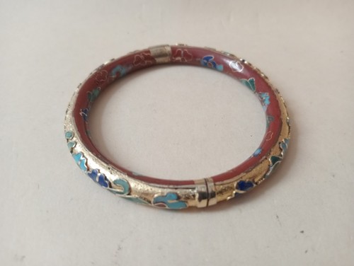 Bracciale cloisonne vintage - bracciale,