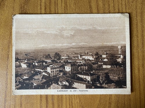 Cartolina carnago panorama - carnago,