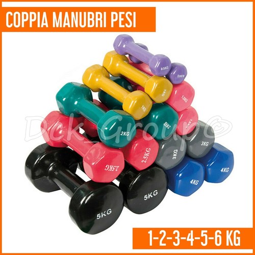 Coppia set pesi manubri - set,