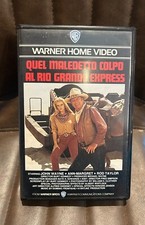 QUEL MALEDETTO COLPO AL RIO GRANDE EXPRESS (1973) VHS Warner john wayne