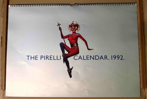 Calendario pirelli 1992 con - pirelli,