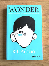 WONDER DI R.J. PALACIO LIBRO ROMANZO - (187)