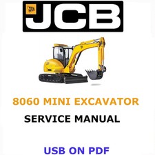 JCB 8060 MINI ESCAVATORE