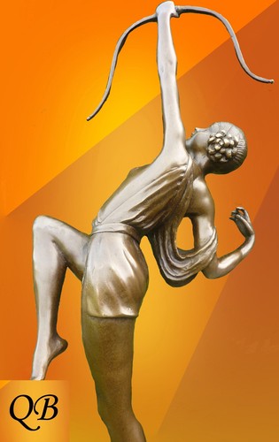 Art deco bronze - art,