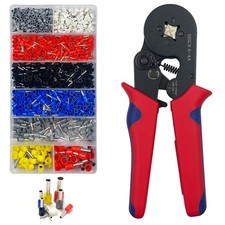 Newaner pinza crimpatrice capicorda con 1200 puntalini 8 tipi puntale isolato