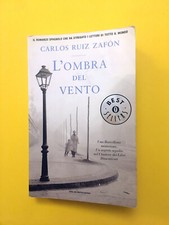 L'ombra del vento-di Carlos Ruiz Zafon-libro Mondadori 2008-Romanzo
