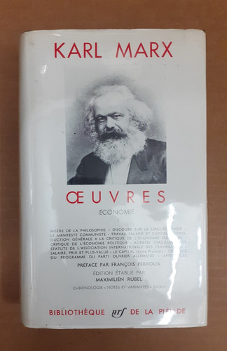 Oeuvres economie karl - oeuvres, i.
