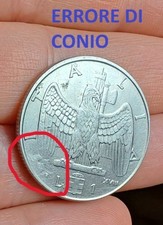 1 LIRA IMPERO 1940 - Errore Di