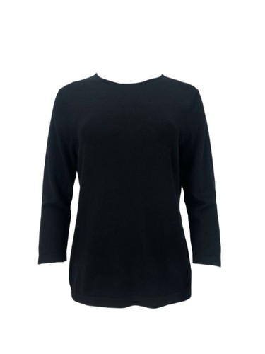 Maglione nero con zip - maglione,
