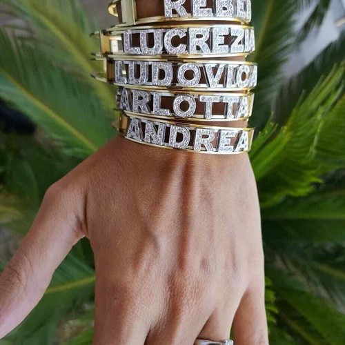 Bracciale argento 925 fascia - bracciale,