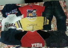 LOTTO 48 STOCK 8 PEZZI ABBIGLIAMENTO BIMBO BAMBINO 4-5 ANNI