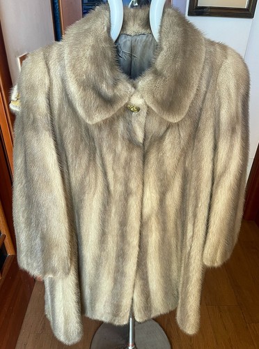 Pelliccia visone grigio - visone,