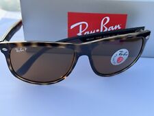 NUOVI occhiali da sole Ray-Ban RB4147 710/57 BOYFRIEND polarizzati marrone 3P 60 mm