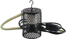 Lampada Riscaldante per Rettili, Ceramica Lampadina Infrarossi Riscaldante Con S