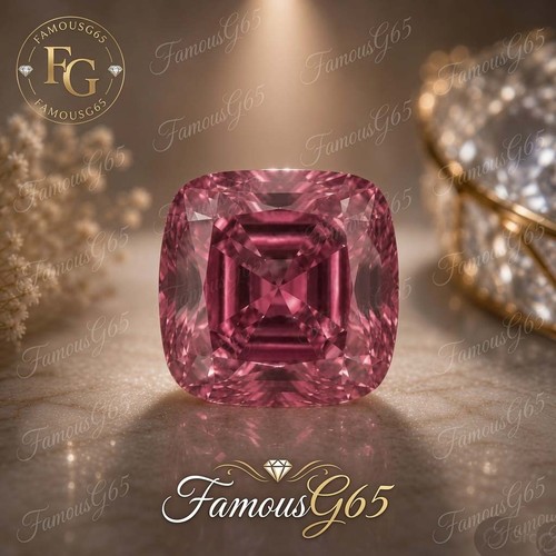 Diamante rosa certificato vvs1 - rosa,