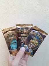 HARRY POTTER 3 Bustine Sigillate Camera Dei Segreti COS Trading Cards Tcg WOTC