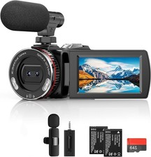 Videocamera 4K, fotocamera per