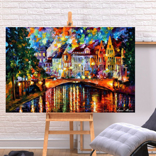 Leonid afremov riflessioni del - leonid,