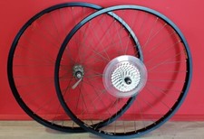 COPPIA RUOTE 28'' COMPLETE BICI FIR MS29 MOZZO SHIMANO 7V HG HYPERGLIDE 