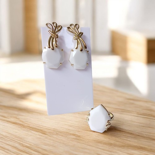 Mini parure anello orecchini - mini,