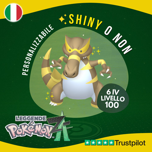 Krookodile shiny non - shiny, o