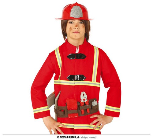 Cintura pompiere con - pompiere, casco