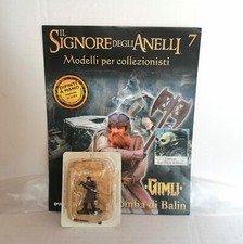 FIGURINO GIMLI IL SIGNORE DEGLI ANELLI FASCICOLO 7 DE AGOSTINI