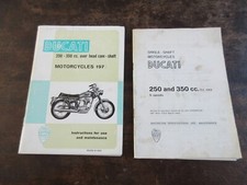 Ducati 250 350 monza mark 3 desmo scambler sebring Owner's manual manuale guidatore