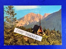 ? CARTOLINA FOTO BORCA DI CADORE CHIESA NOSTRA SIGNORA VILLAGGIO ENI M.PELMO ?