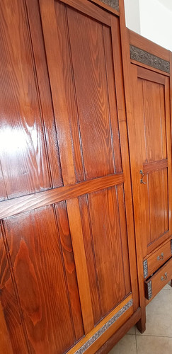 Camera letto vintage legno - camera,