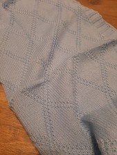 Copertina neonato azzurra per