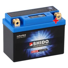 Batteria per Yamaha NS 50 F 4T Aerox SA42 2019 Shido Litio LB5L-B / YB5L-B