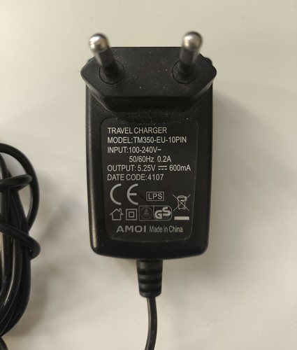 Alimentatore 25a amoi - 9.6v, 0.25a