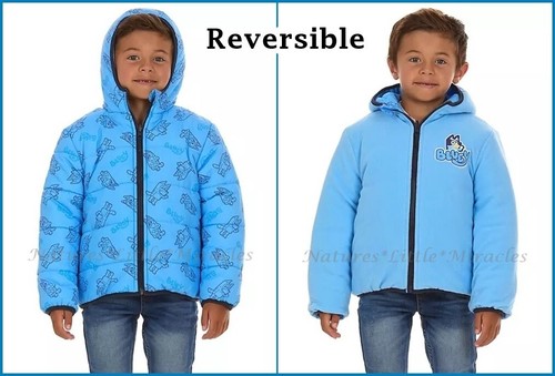 Bluey puffer jacket disney - puffer,