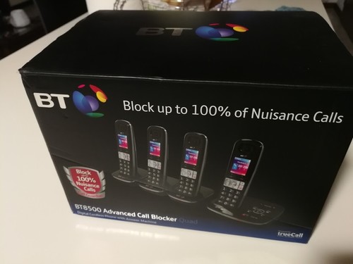 Cordless british telecom quad - cordless,