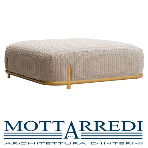 Pouf grande rivestito - rivestito, in