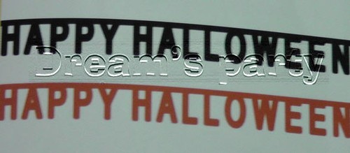 Festone happy halloween colore - festone,