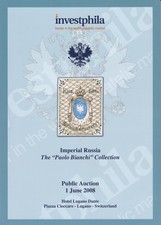 Catalogo Investphila – Imperial Russia The “Paolo Bianchi” Collection