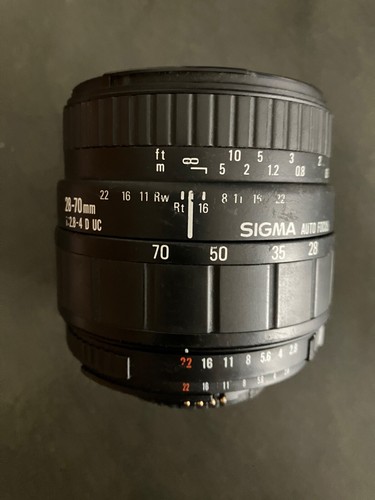 Obiettivo sigma zoom - obiettivo, uc