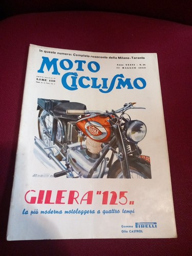 Motociclismo 1950 milano - motociclismo,