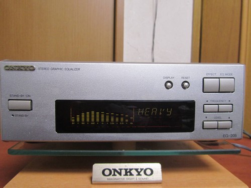 Onkyo 205 stereo graphic - eq-205,
