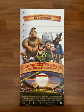 111S,Locandina Cappuccetto Rosso E Gli Insoliti Sospetti Hoodwinked! 2005