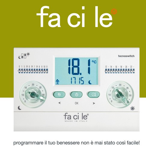 Tecnoswitch facile cr135bi - facile,
