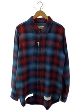 CAMICIA A QUADRI OFF-WHITE