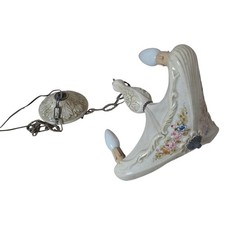 Lampadario In Ceramica Vintage A 3 Lampadine