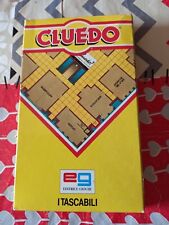 GIOCO DA TAVOLO VINTAGE OTTIMO EDITRICE GIOCHI EG CLUEDO 1986 CREDO MAI USATO 