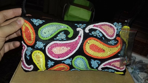 Borsa con paillettes - borsa,
